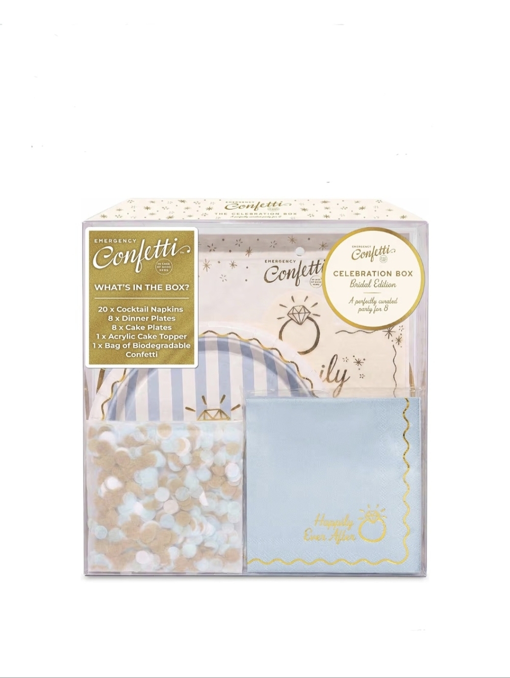 NIB Bridal Shower Table Set For 8